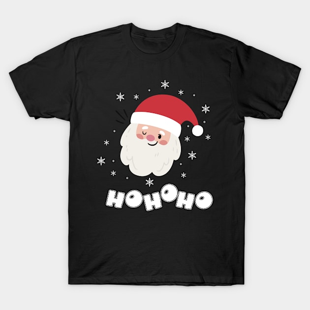 CHRISTMAS SANTA HO HO HO T-Shirt by Zigg Zagg Apparel